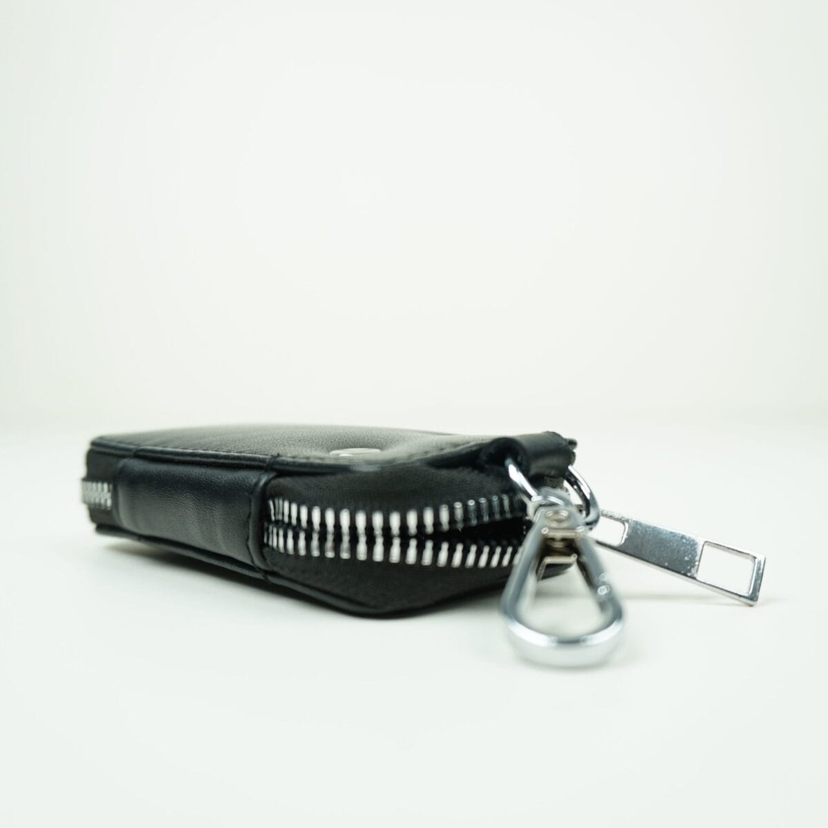 ZD leather Key Holder Wallets Keys Organizer Keychain Covers Zipper Bag - Image 4